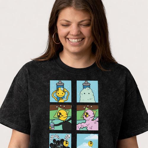 It's Fine Washed Oversized Cotton Tee